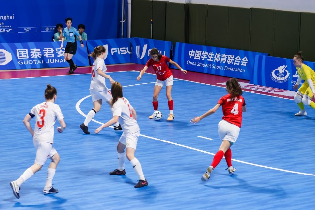 比賽現(xiàn)場。學(xué)校供圖